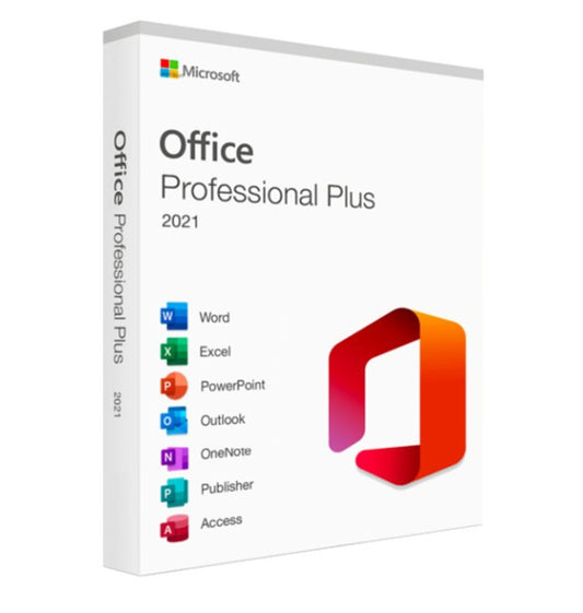 Licencia Digital Microsoft Office Professional 2021 Pro Plus / Para 1 Equipo